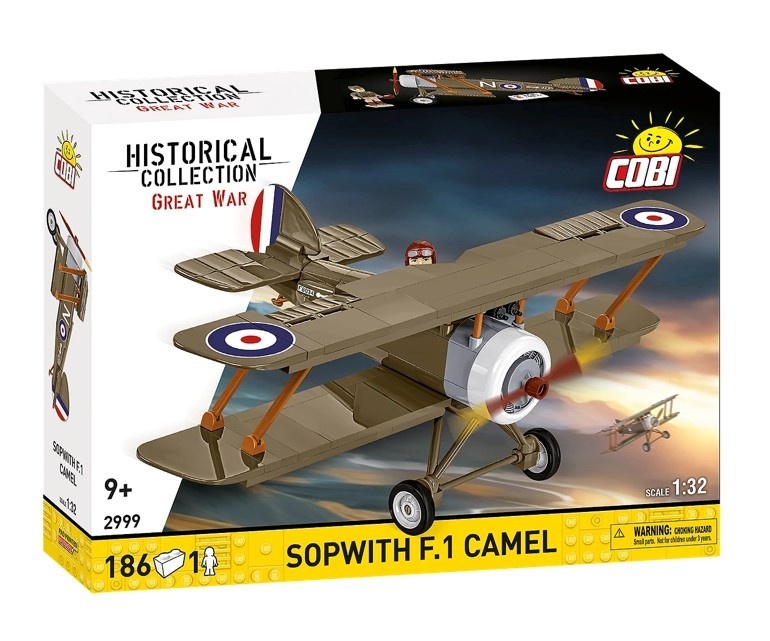 Cobi klotsid Blocks Sopwith F.1 Camel