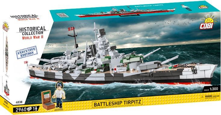 Cobi klotsid Battleship Tirpitz