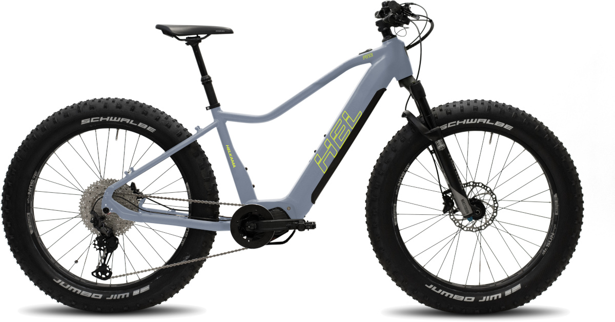 Helkama elektrijalgratas FE12 Fatbike, (15") 26", 12-käiguline, sinakashall