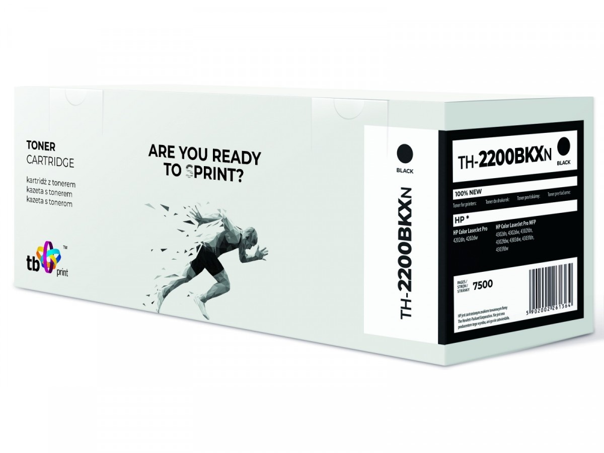 TB Print tooner for HP Color LaserJet Pro 4202 W2200X TH-2200BKXN 100% new must