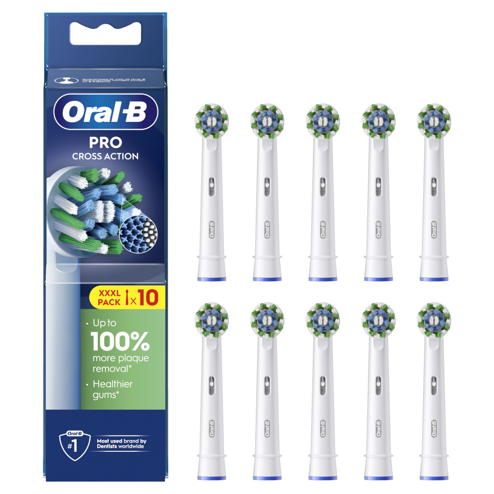 Braun lisaharjad Oral-B Pro CrossAction, 10tk
