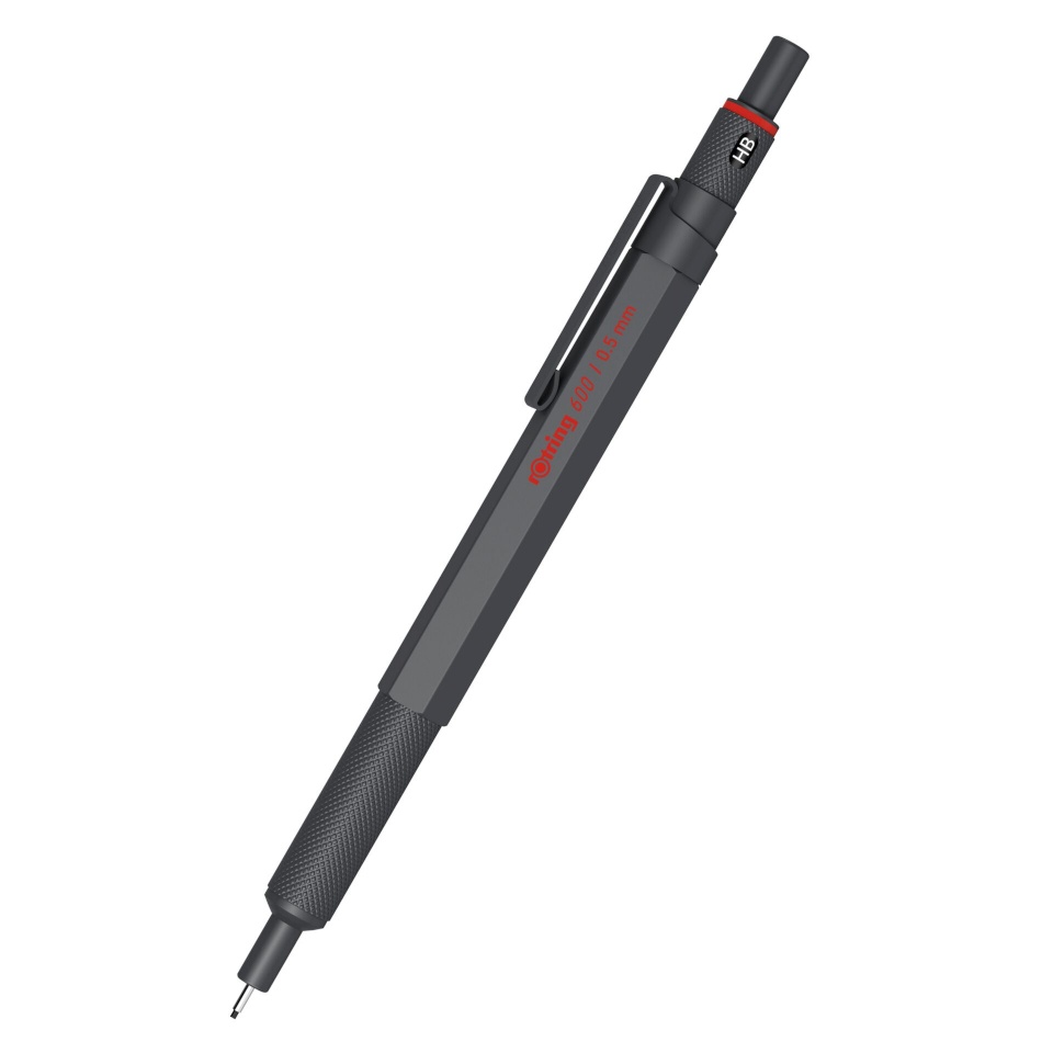 Rotring kirjutusvahend 600 Dark Stone Mechanical Pencil, 0.5mm, hall
