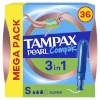 Tampax tampoonid Compak Pearl Super, 36tk