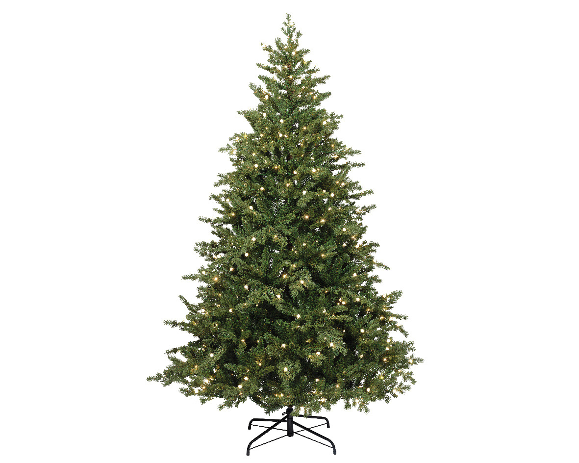 Everlands jõulupuu tuledega Rumford Real-Looking Christmas Tree with Lights, 180cm, 350L, roheline