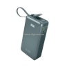 Sbs akupank Powerbank 10000mAh, 20W, LCD, integrated cable, Light sinine