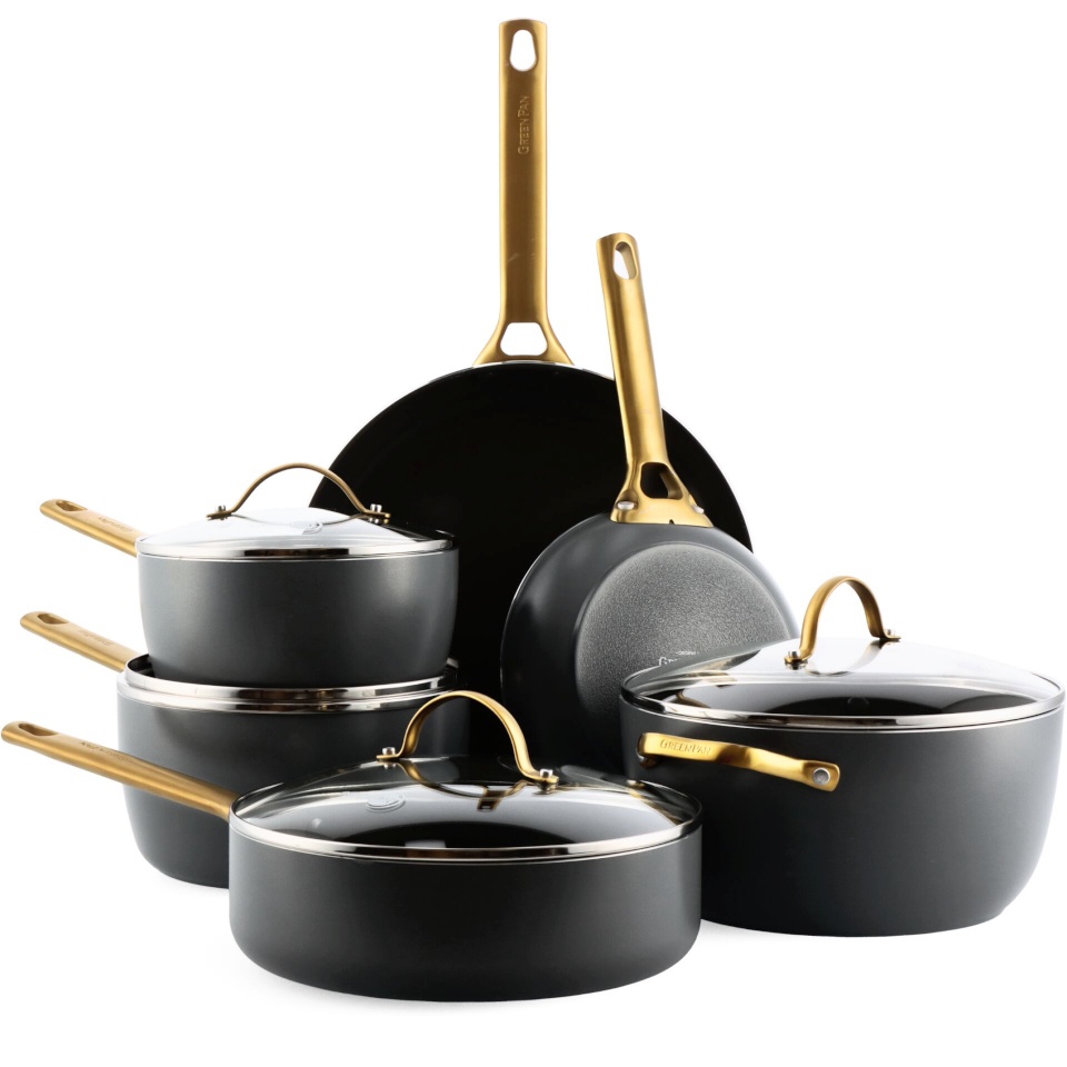 GreenPan Padova Reserve 6 Tlg Topf&Pfannenset must