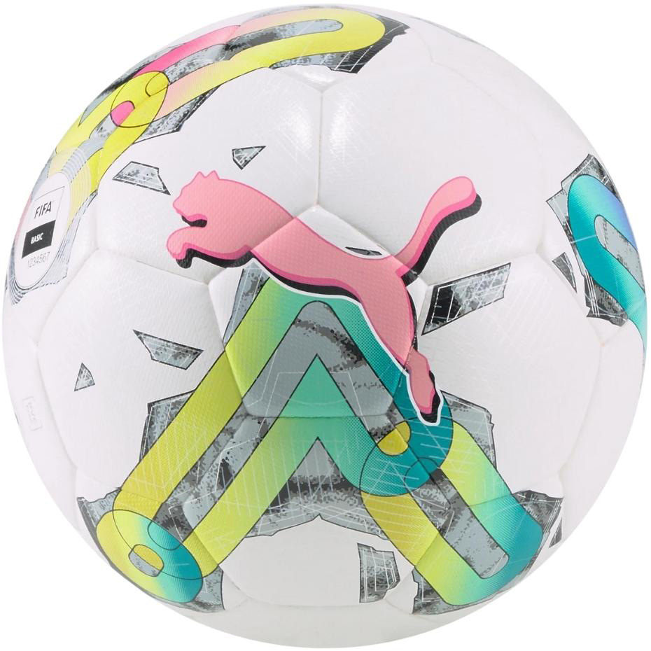 Puma jalgpall Orbita 4 Hyb Fifa Basic valge-roheline-roosa 83781 01 4