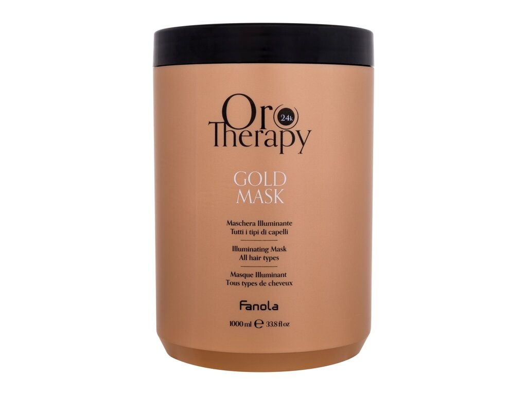 Fanola juuksemask Oro Therapy 24K Gold Mask 1000ml, naistele