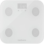 Medisana vannitoakaal BS 600 Connect WiFi & Bluetooth Body Analysis Scale, valge
