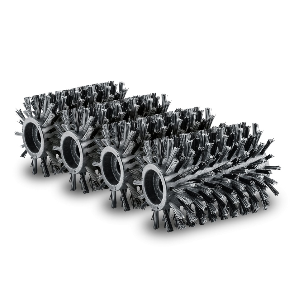Kärcher harjarullid 2.644-477.0 Brush Rollers for Wooden Surfaces PCL 6, 4tk