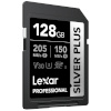 Lexar mälukaart SDXC Professional Silver PLUS UHS-I/U3/A2/4K R205/W150 (V30) 128GB