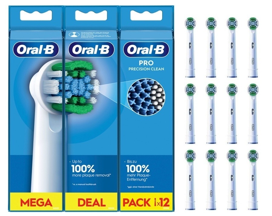 Braun lisaharjad Oral-B Pro Precision Clean, 12tk