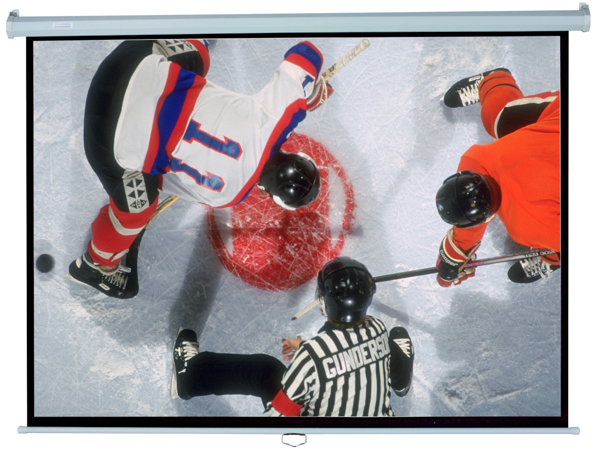 Elite Screens esitlusekraan Manual Series M136XWS1 136" 1:1 (Viewable Width 244cm), valge