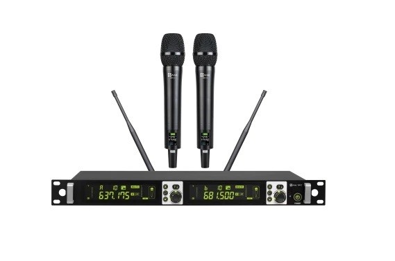 Avtek mikrofon Wireless set with two handheld microphones WM 2H SET