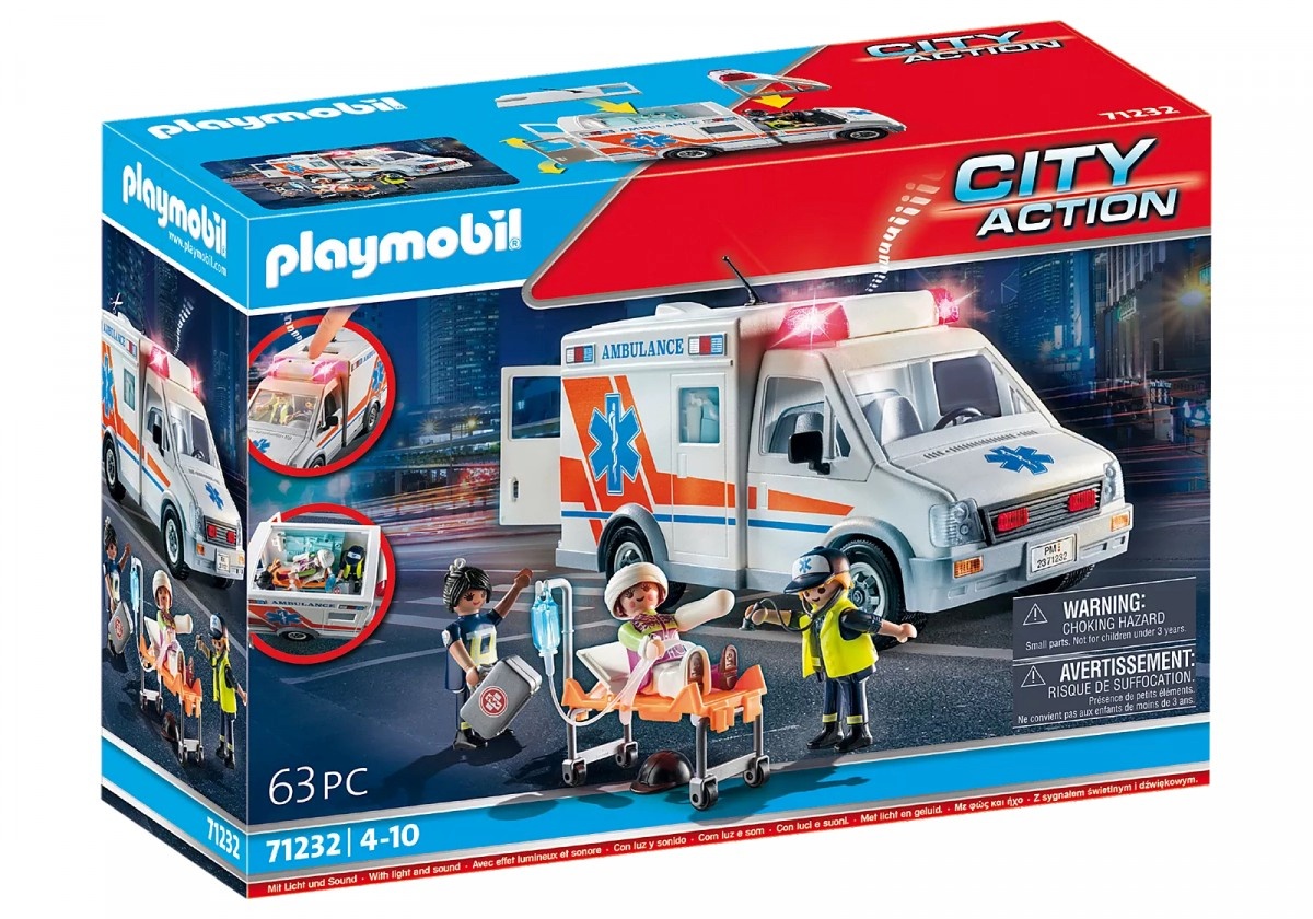 Playmobil klotsid City Action 71232 Ambulance