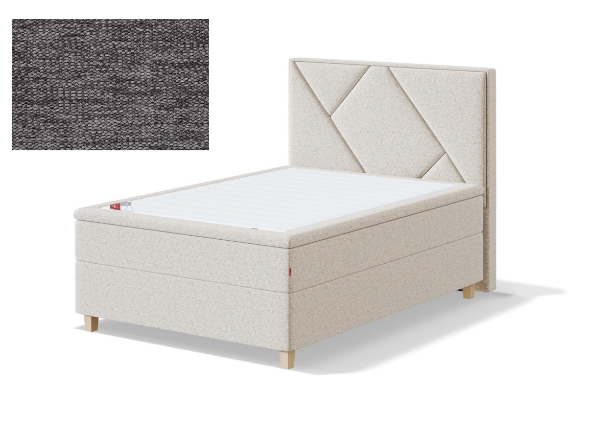 Sleepwell kontinentaalvoodi RED CONTINENTAL, 140x200x50cm, VERANO hall, jäik