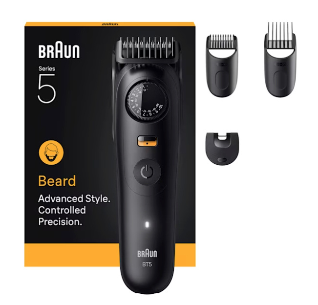 Braun habemepiiraja BT5520 Series 5 Trimmer, must