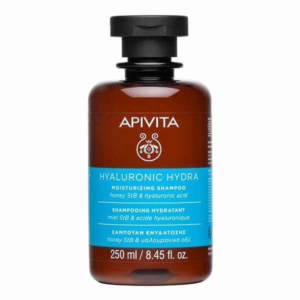 Apivita šampoon Hyaluronic Hydra Moisturizing Shampoo 250ml, unisex