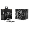 be quiet! Pure Wings 3 140mm PWM HS ventilaator 3-pakk