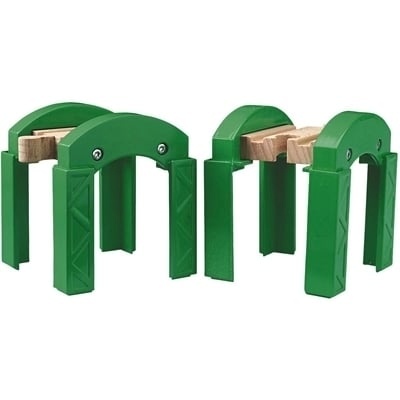 BRIO mänguauto World Stapelbares Brückensystem (roheline/braun)