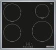 Bosch integreeritav pliidiplaat Hob PIE645BB5E Series 4 Induction, Number of burners/cooking zones 4, Touch, Timer, must