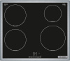 Bosch pliidiplaat Hob PIE645BB5E Series 4 Induction, Number of burners/cooking zones 4, Touch, Timer, must
