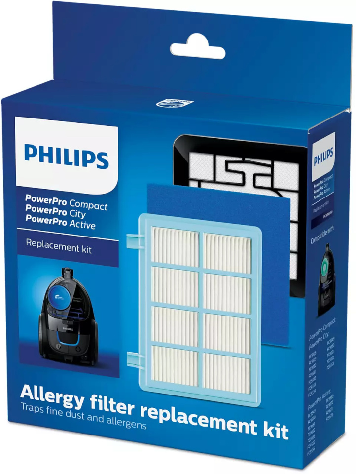 Philips filter FC8010/02 Exhaust Filter Replacement Kit, 1tk