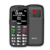 eSTAR mobiiltelefon Digni Talk Senior Phone Dual SIM must Black