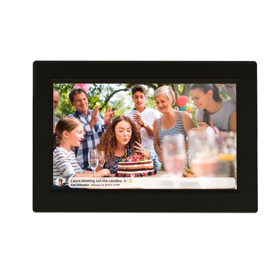 Denver digitaalne pildiraam Frameo PFF-1015, 25.4cm (10.1"), 16GB, must