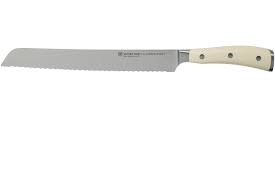 Wüsthof Classic Ikon Creme bread knife, 23cm