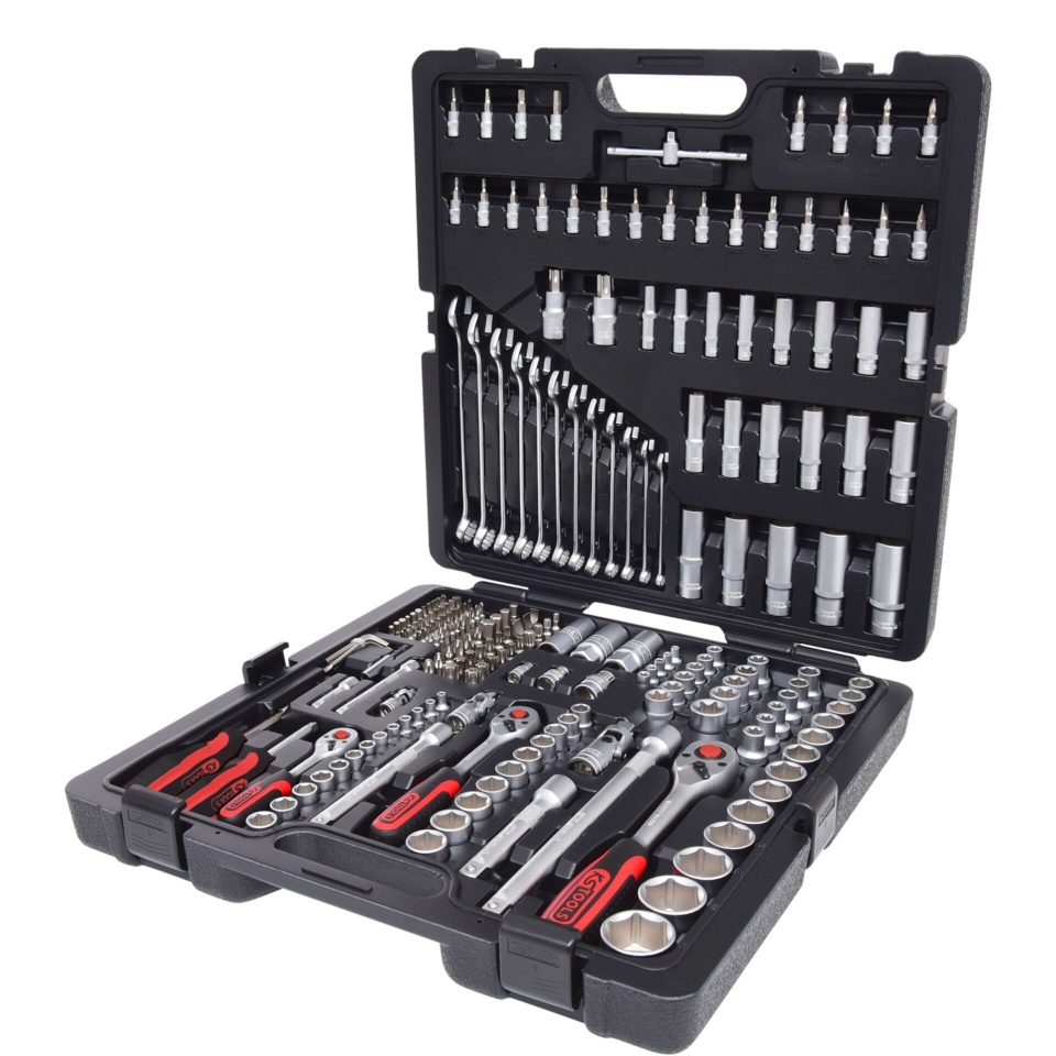 KS Tools tööriistakomplekt 1/4 +3/8 +1/2 Socket Wrench-Set 216-osaline 917.0216