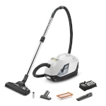 Kärcher tolmuimeja DS 6 Vacuum Cleaner with Water Filter, valge/must