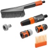 Gardena tarvikud Cleansystem Basic Equipment with Hand Brush S Soft, hall/oranž