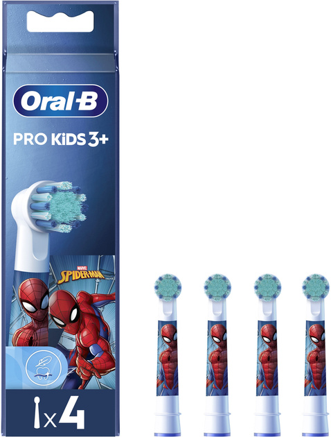 Braun lisaharjad Oral-B EB10-4 Kids Spiderman, 4tk