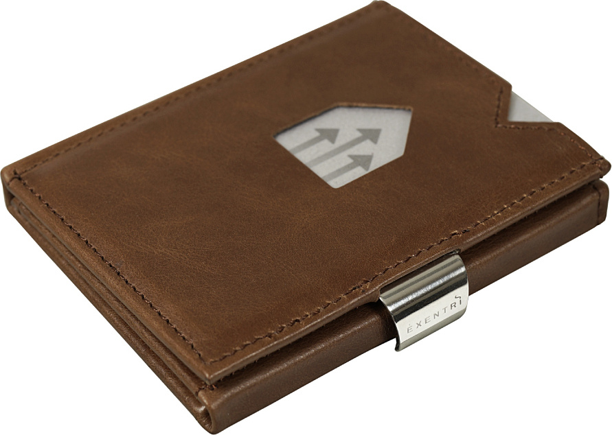 Exentri kaarditasku Sarapuupähkel, sarapuupruun