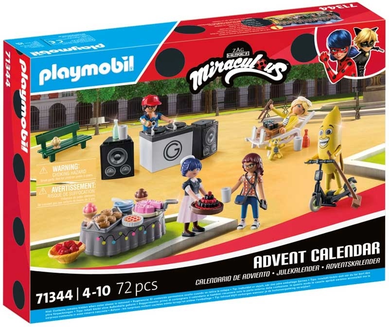 Playmobil advendikalender Advent Calendar Miraculous: Picknick in Paris (71344)