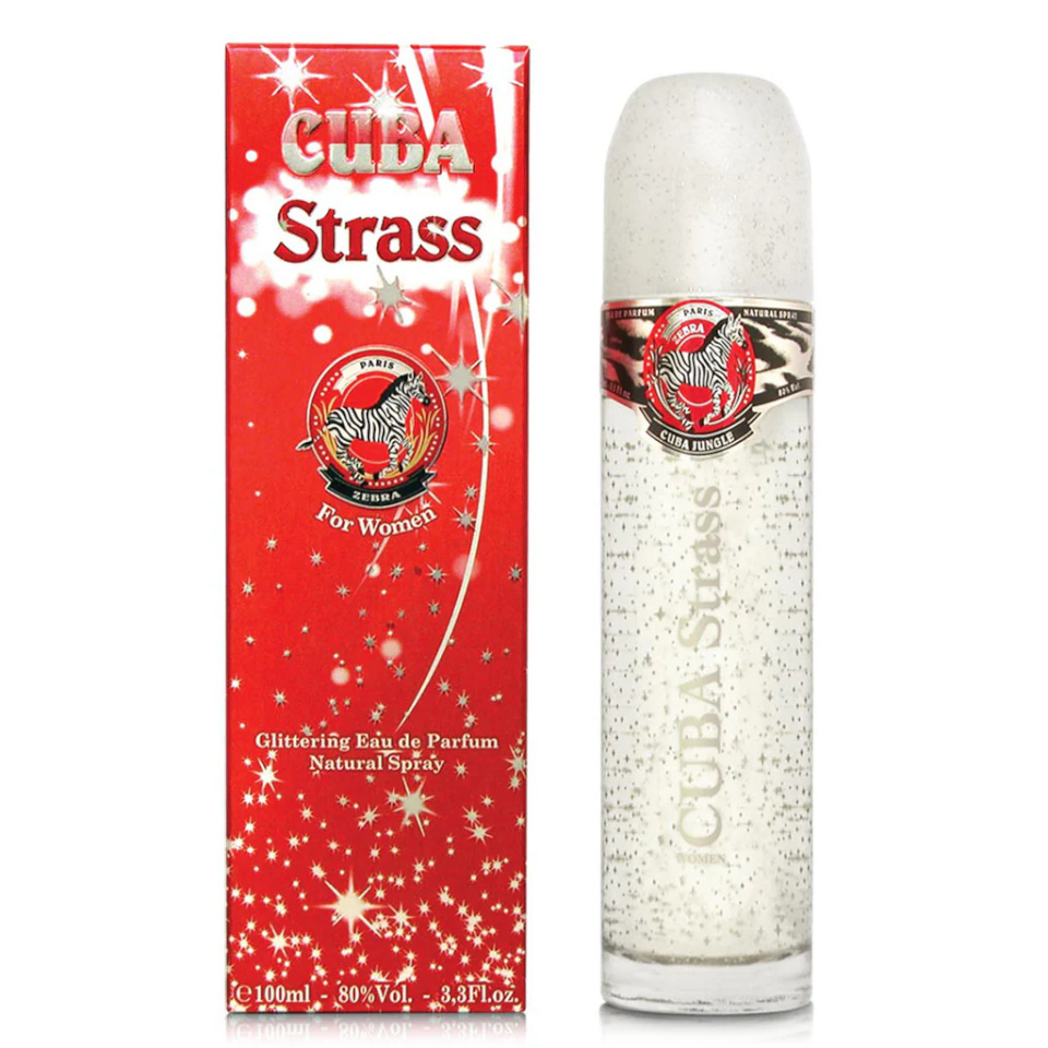 Cuba parfüüm Strass Zebra 100ml, naistele