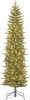 Gray jõulupuu tuledega Pillar Real-Looking Christmas Tree with Lights, 185cm
