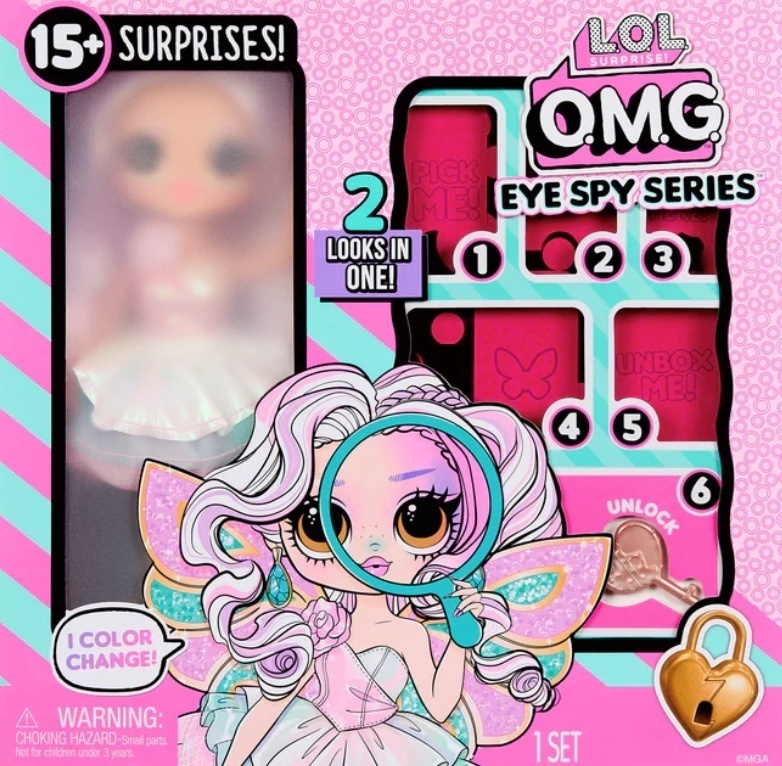 LOL üllatus! LOL OMG Eye Spy teismelise moodne nukk, haldjas