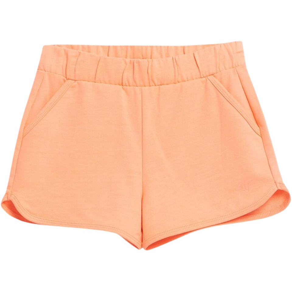 Lühikesed püksid Dla Dziewczynki 4F F099 lõheroosa Neon 4FJSS23TSHOF099 64N 164cm