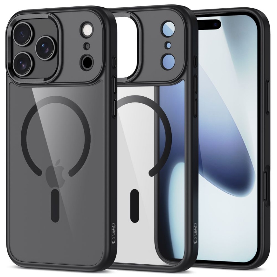 Tech-Protect MAGMAT MagSafe iPhone 17 Pro Black/CLEAR