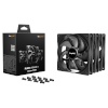 be quiet! Pure Wings 3 140mm PWM ventilaator 3-pakk