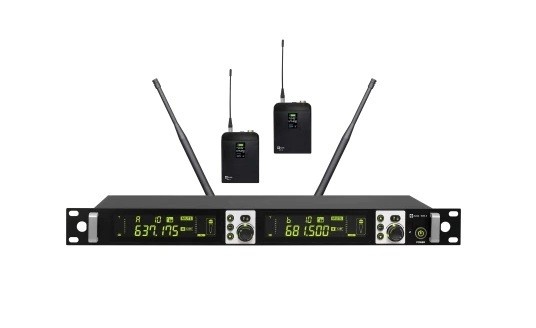 Avtek mikrofon Wireless set with two bodypack transmitters WM 2B SET