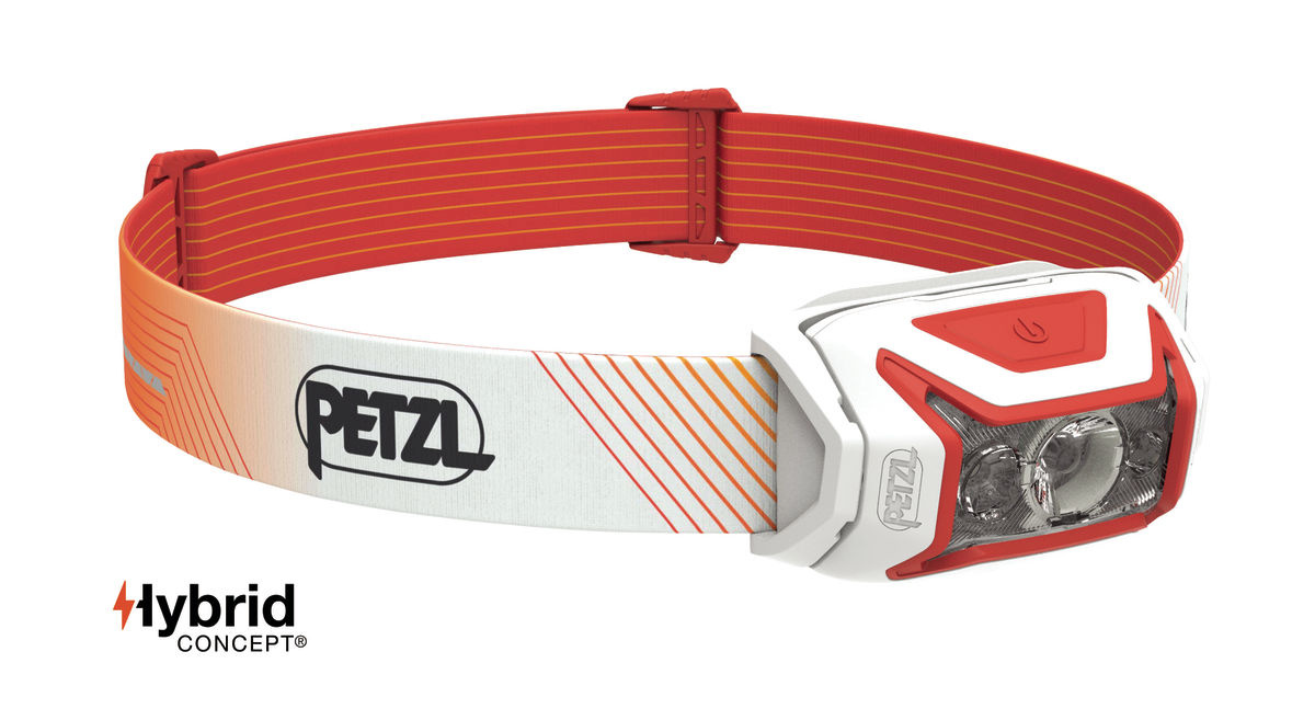 Petzl pealamp Actik Core 600lm, punane