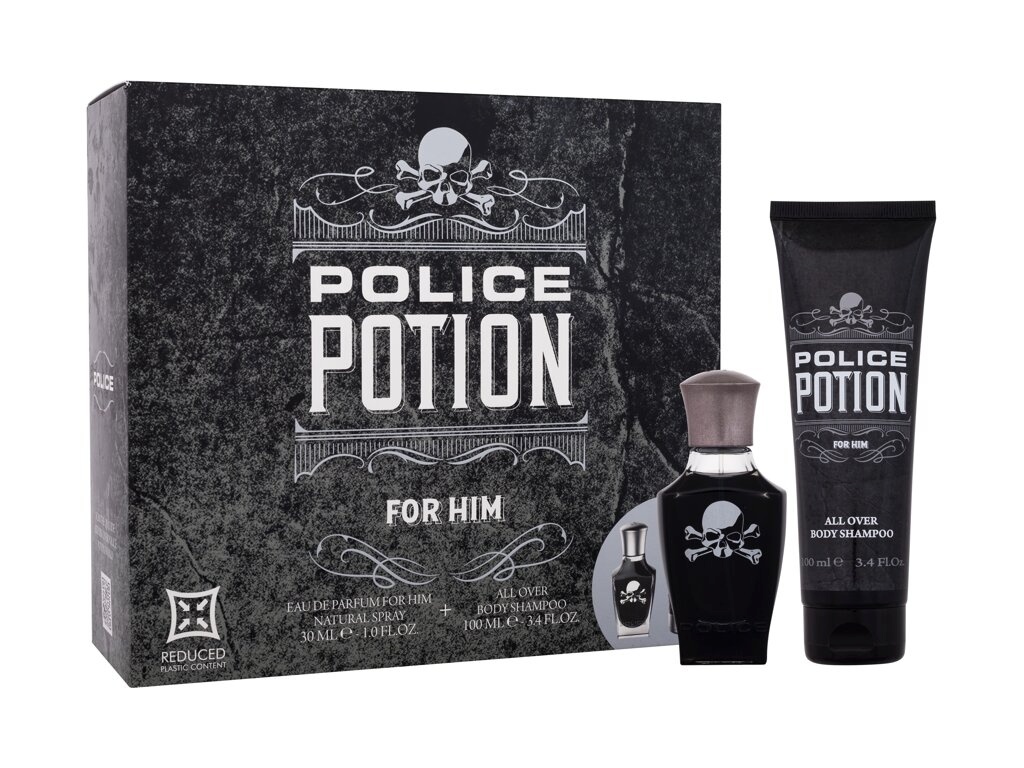 Police komplekt Potion EDP 30ml + Shower Gel 100ml, meestele
