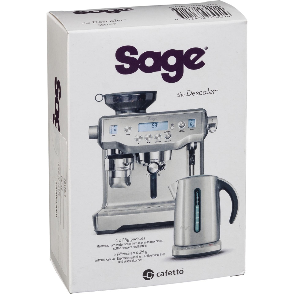 Sage katlakivieemaldaja The Descaler 4x25g
