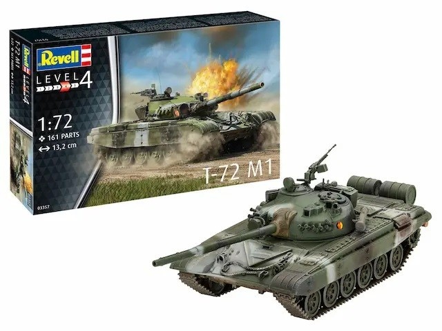 Revell Plastic model T-72 M1 1/72