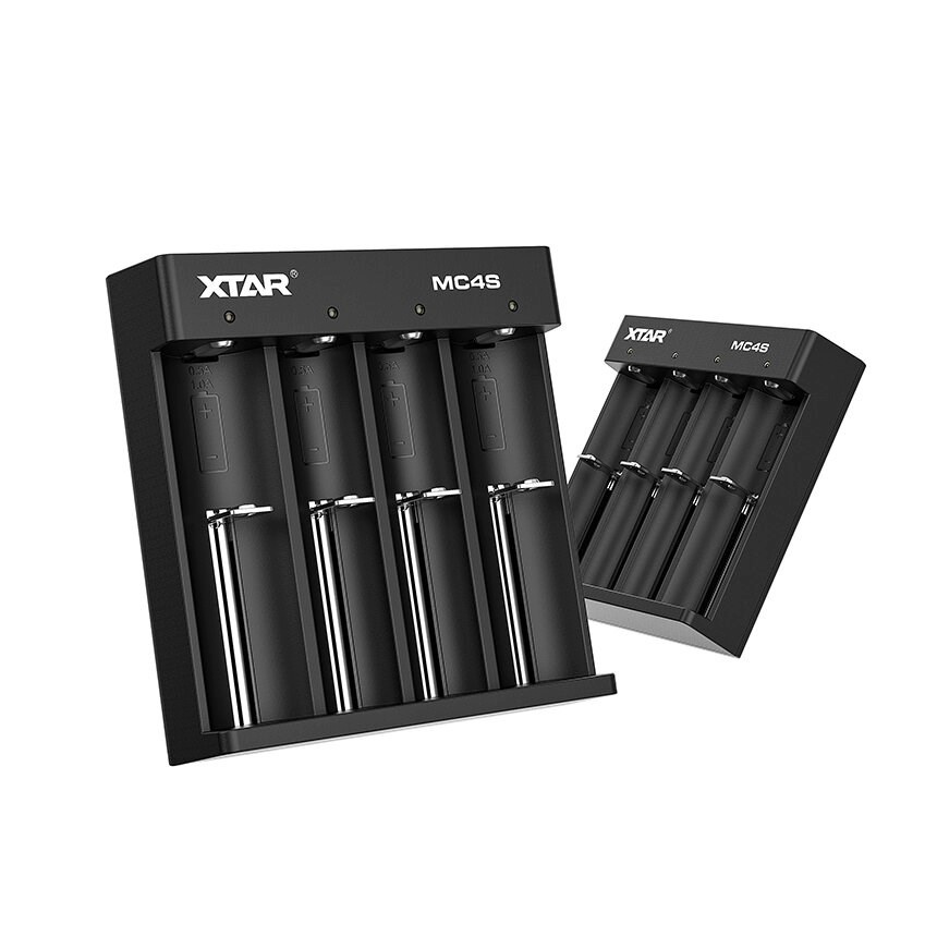 Xtar akulaadija for cylindrical Li-ion batteries18650/NiMH MC4S