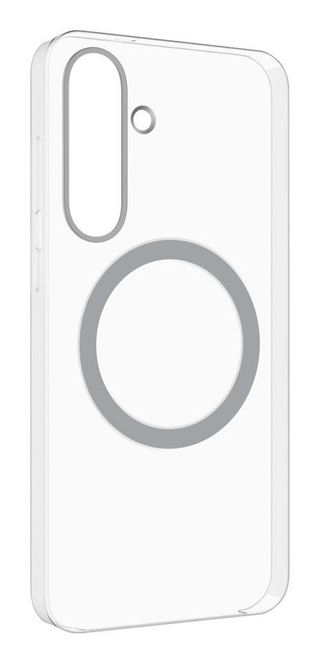 Samsungi kaitseümbris Galaxy S25 FE läbipaistev magnetiga, läbipaistev