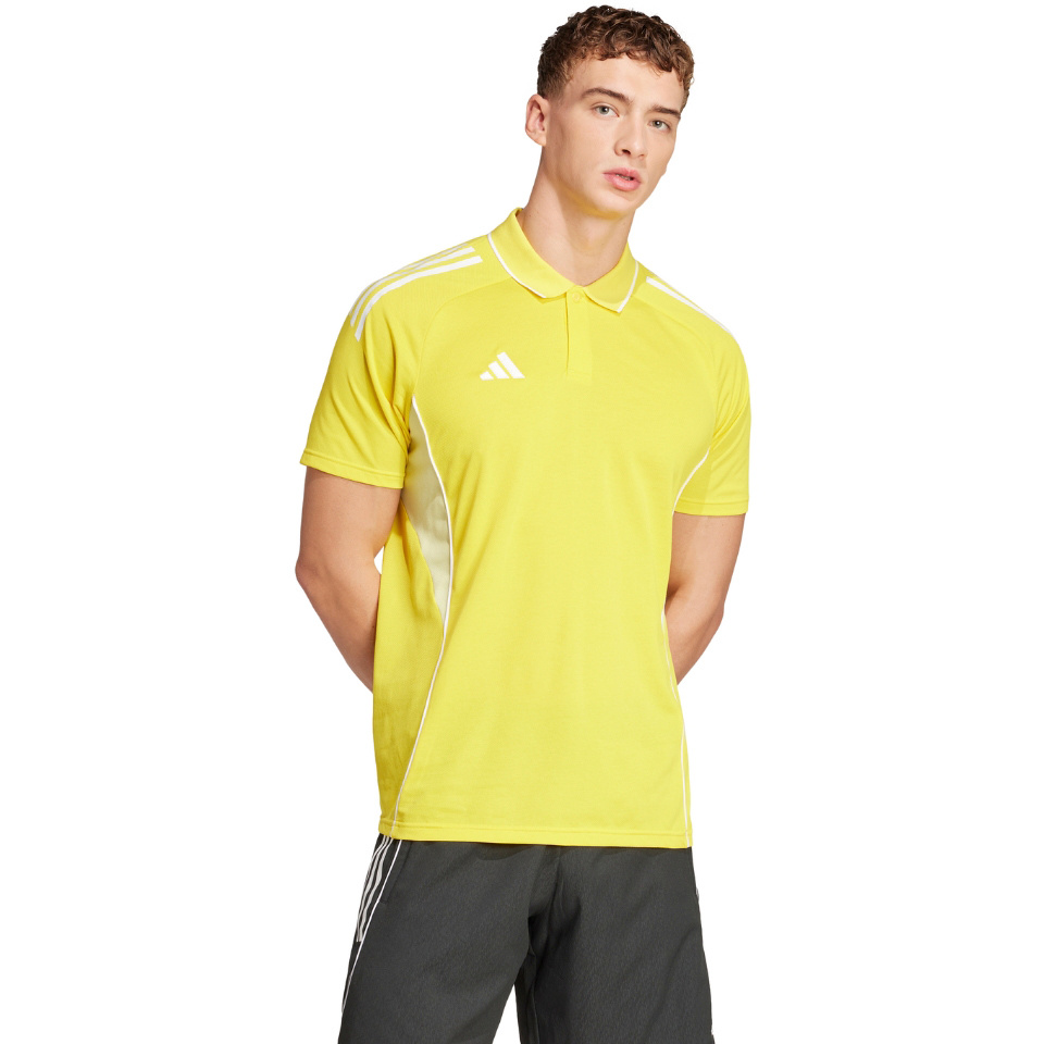 Adidas Teamwear T-särk meestele Tiro 25 Competition Polo kollane JY1896 suurus M